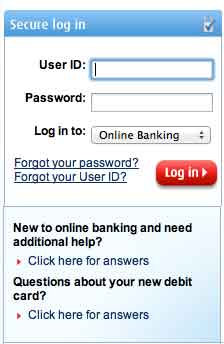 Login online banking